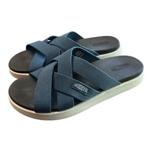 Keen Black and Blue Footwear